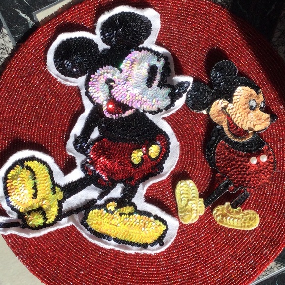 Disney Vintage sequined appliqués.  (2) - Picture 2 of 6